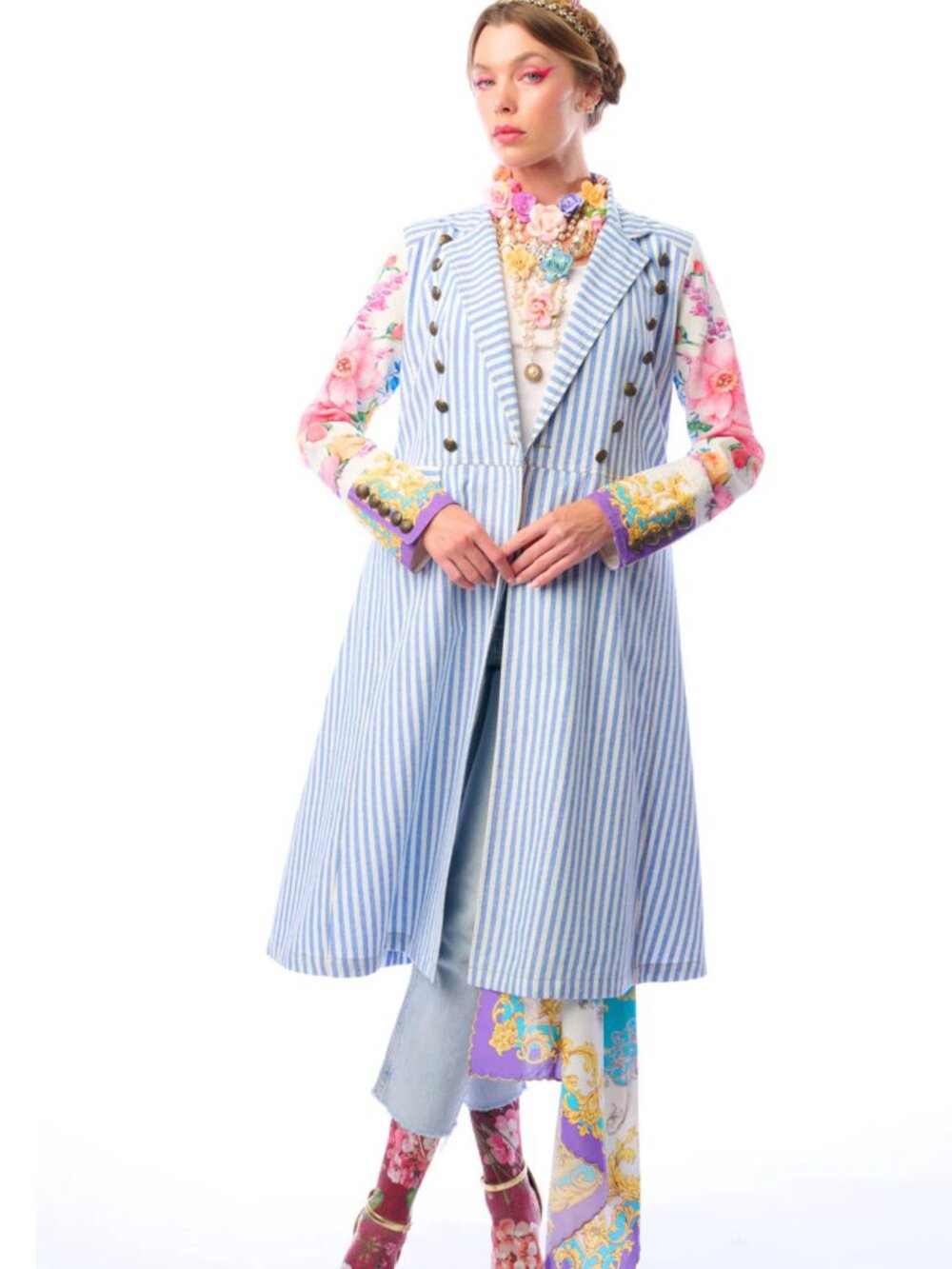 ARATTA SILENT JOURNEY SAILORS LOVE UNLINED COAT